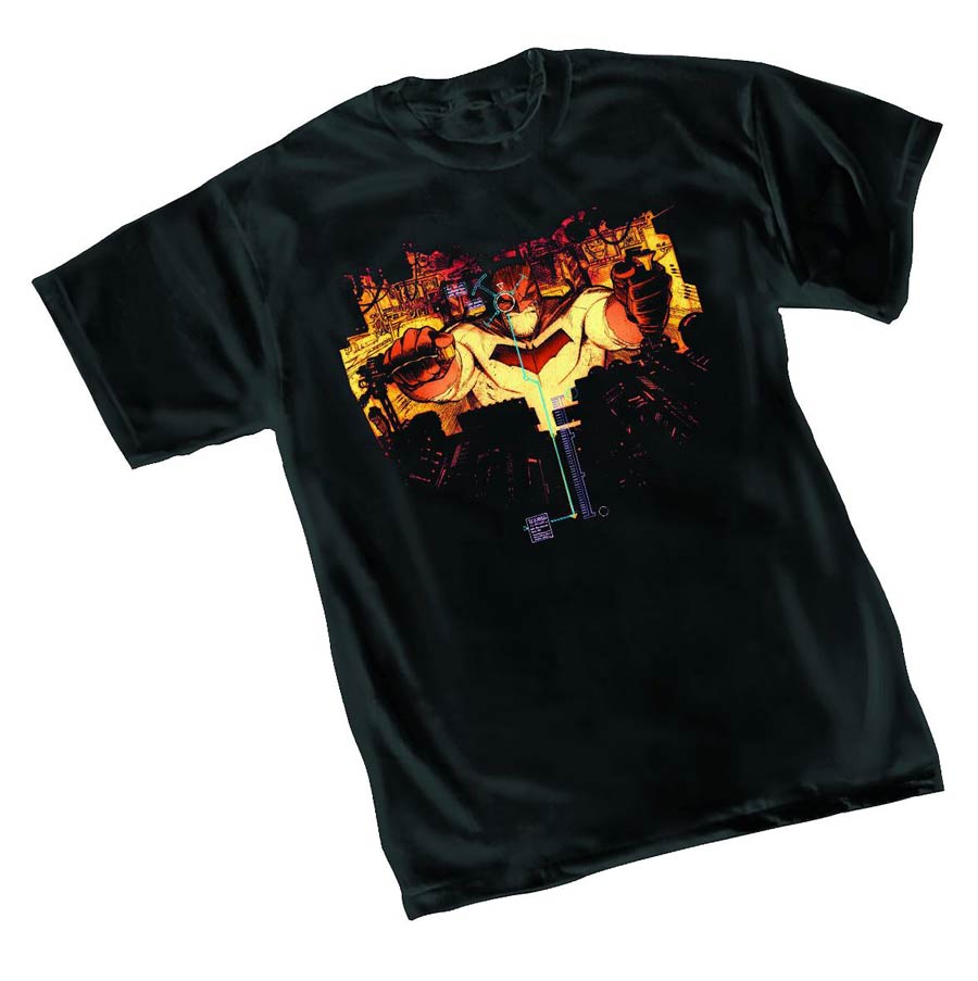 Dark Knight III The Master Race On Target By Sean Gordon Murphy T-Shirt Large