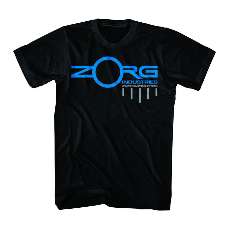 Fifth Element Zorg Weapon Systems Black T-Shirt Large