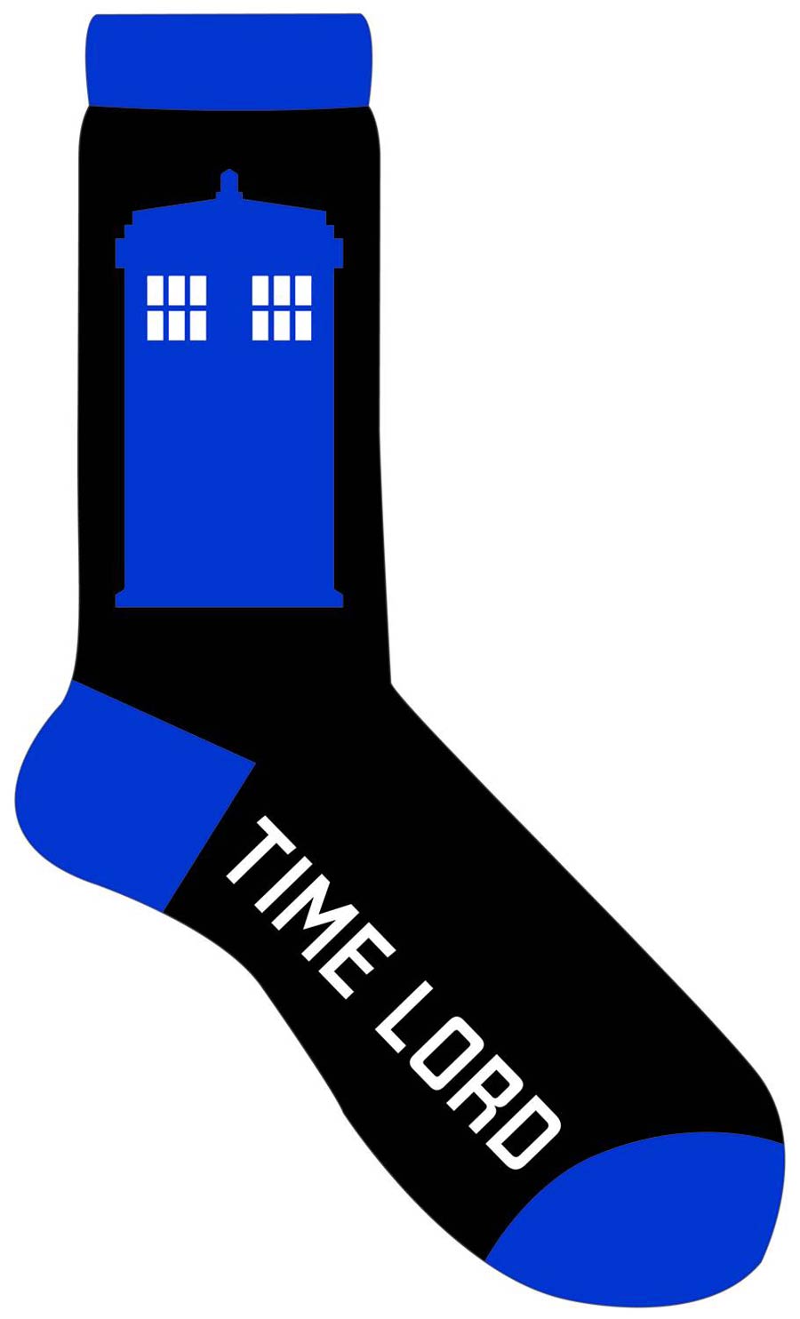 Doctor Who Cozy Socks - TARDIS