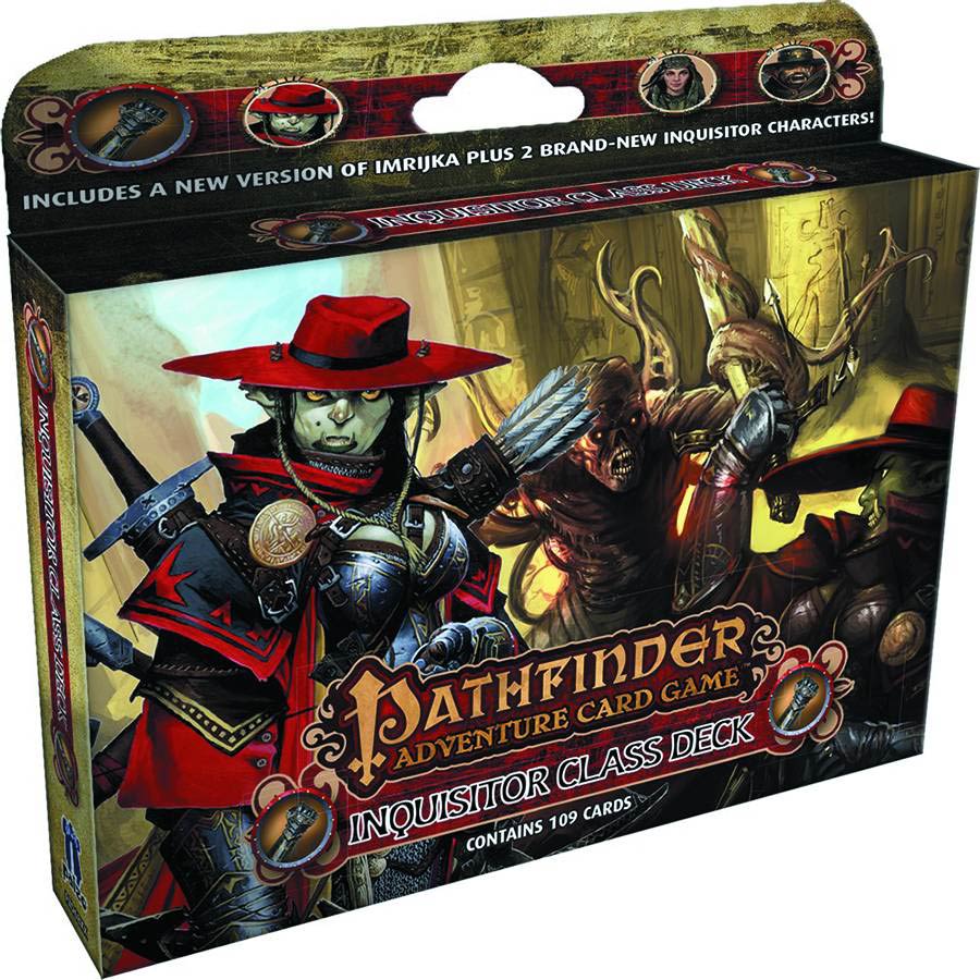 Pathfinder Adventure Card Game Inquisitor Class Deck