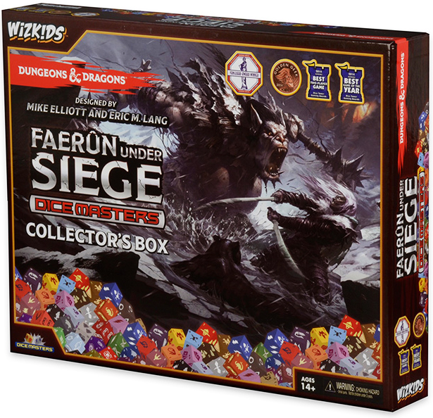 Dungeons & Dragons Dice Masters Faerun Under Seige Collectors Box
