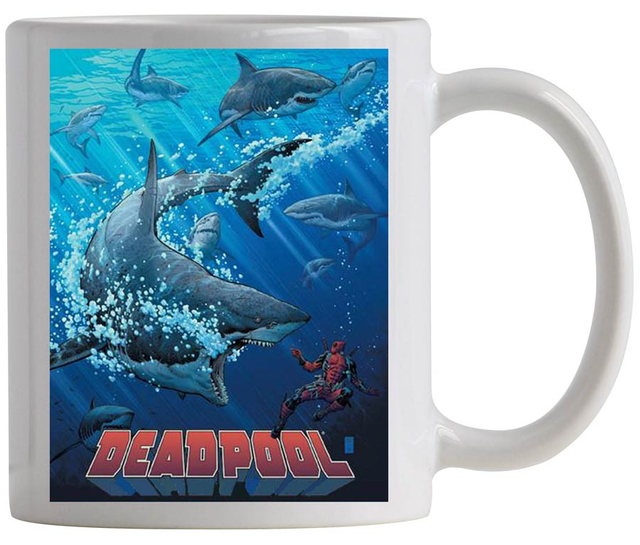 Deadpool Shark Tank Previews Exclusive Coffee Mug