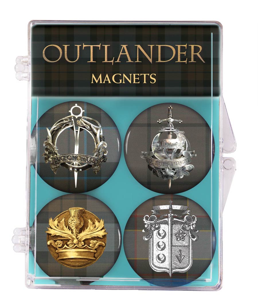 Outlander Magnet 4-Pack - Tartan