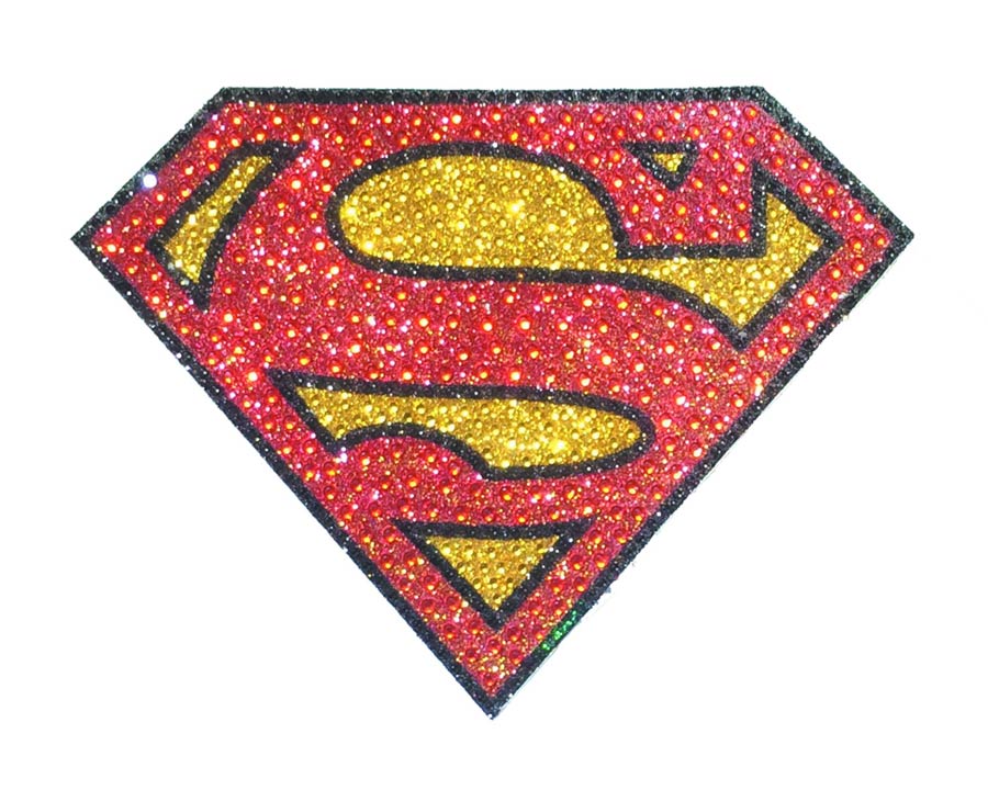 DC Heroes Crystal Large Decal - Superman Logo
