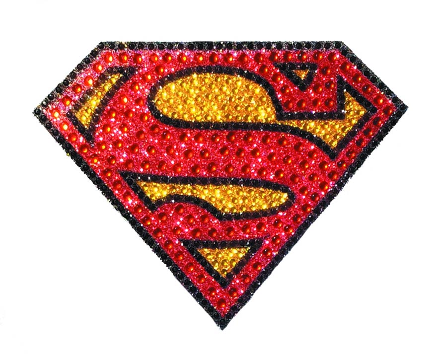 DC Heroes Crystal Medium Decal - Superman Logo
