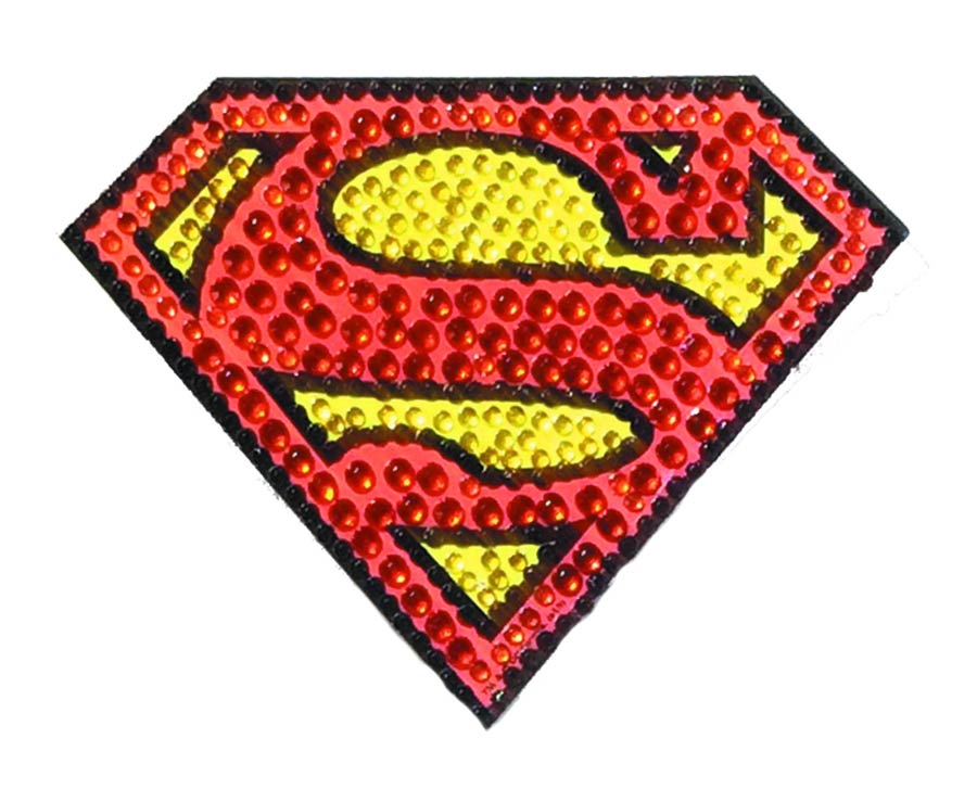 DC Heroes Crystal Small Decal - Superman Logo