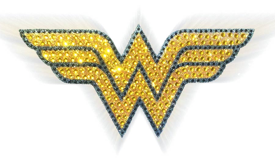 DC Heroes Crystal Large Decal - Wonder Woman Logo