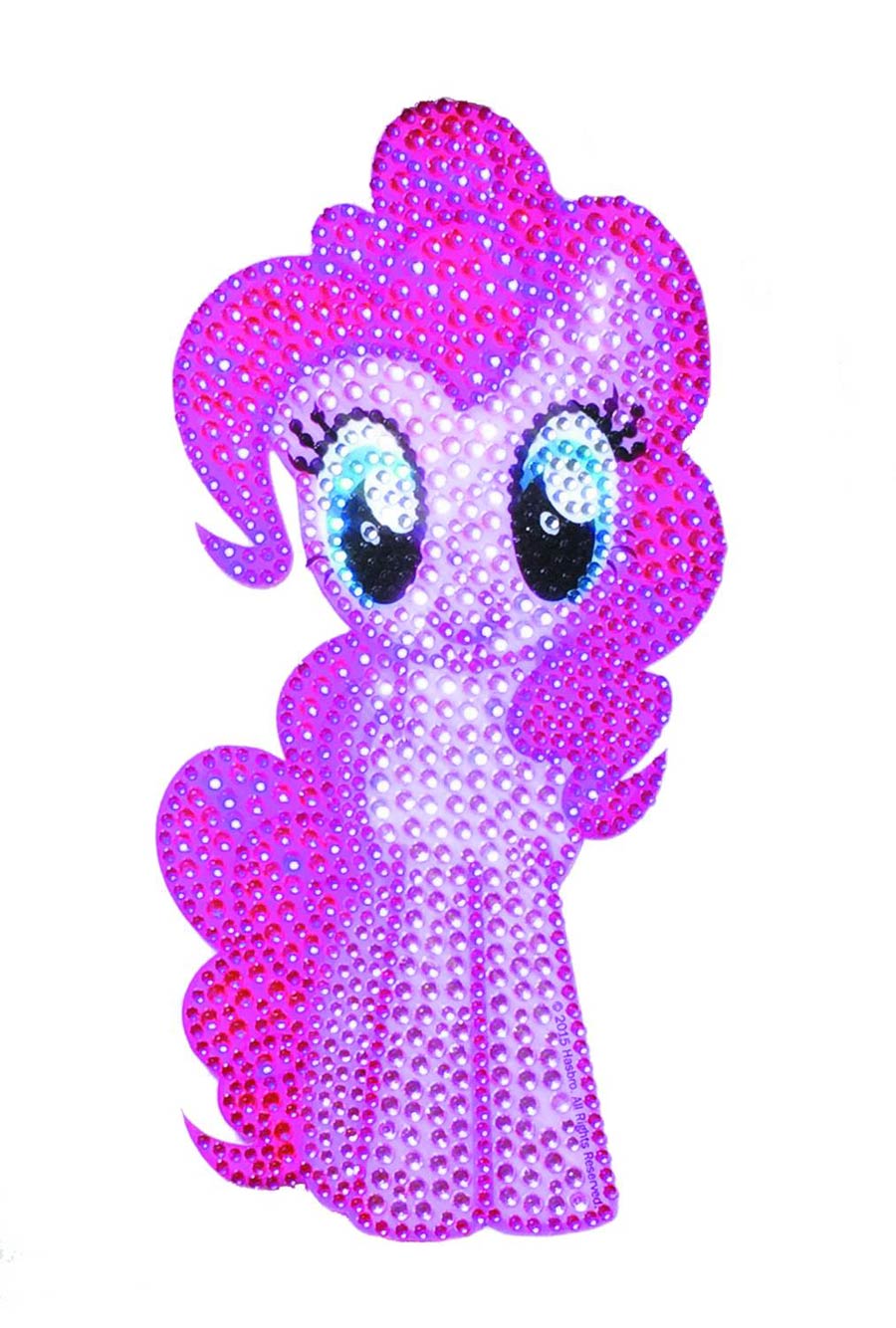 My Little Pony Crystal Studded Large Decal - Pinkie Pie