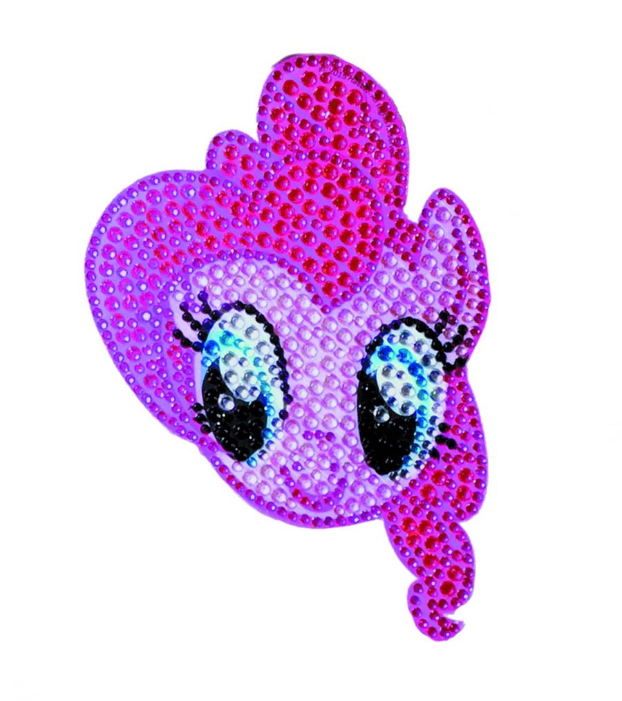 My Little Pony Crystal Studded Medium Decal - Pinkie Pie