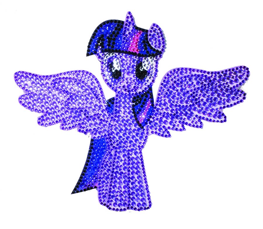 My Little Pony Crystal Studded Large Decal - Twilight Sparkle