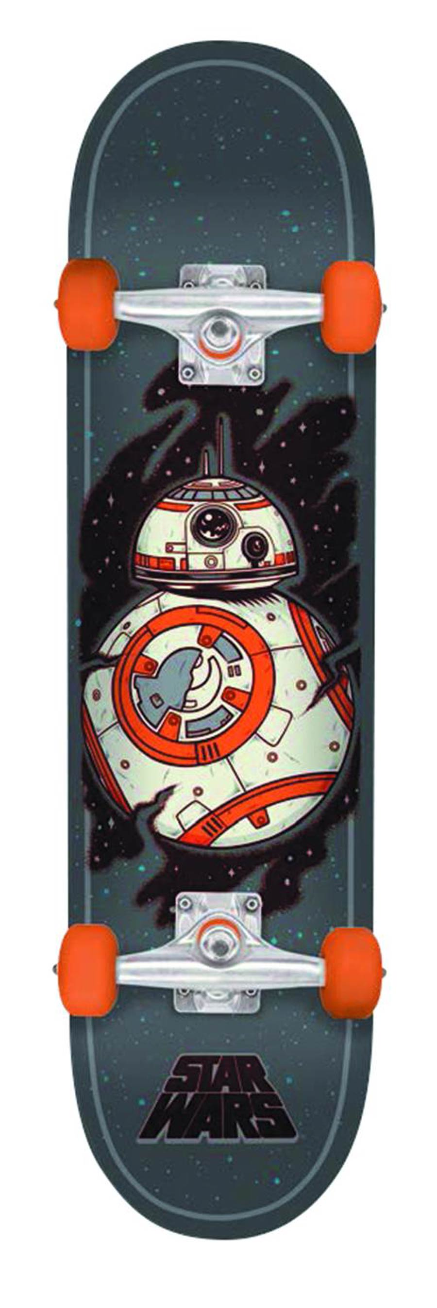 Star Wars Episode VII The Force Awakens Cruzer Skateboard - BB-8 Regular SK8 Complete