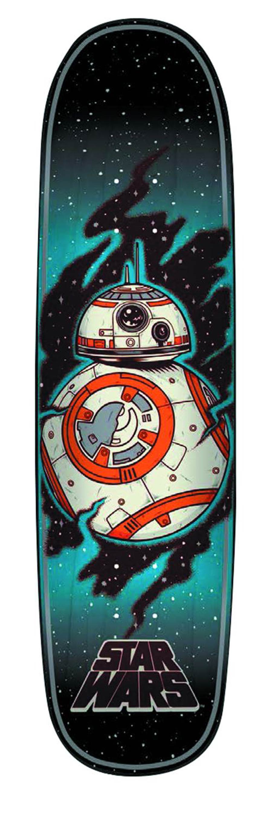 Star Wars Episode VII The Force Awakens Cruzer Skateboard - BB-8 Skateboard Deck