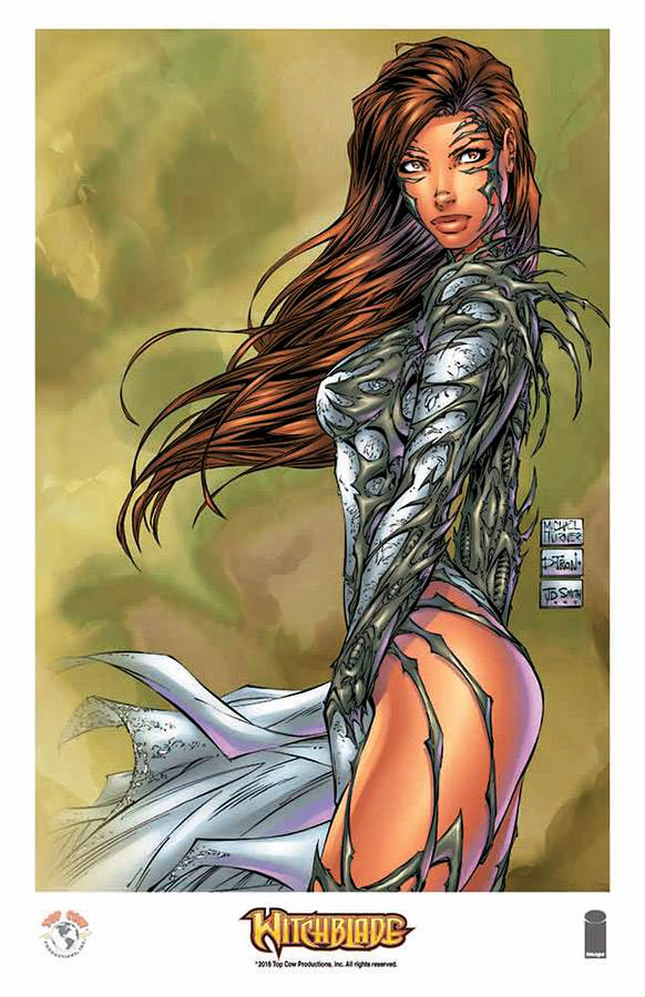 Witchblade Michael Turner Lithograph