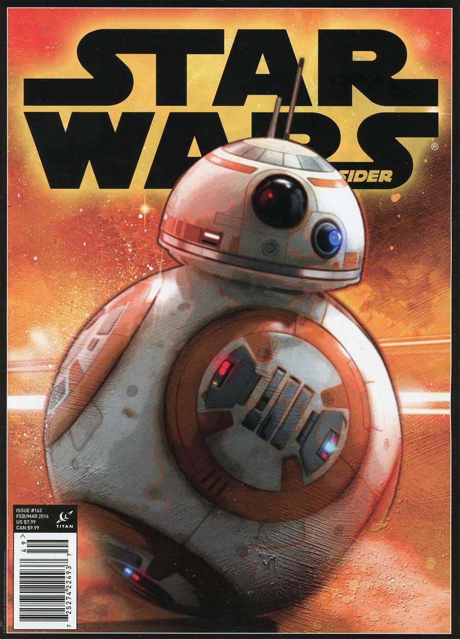 Star Wars Insider #163 Feb / Mar 2016 Previews Exclusive Edition