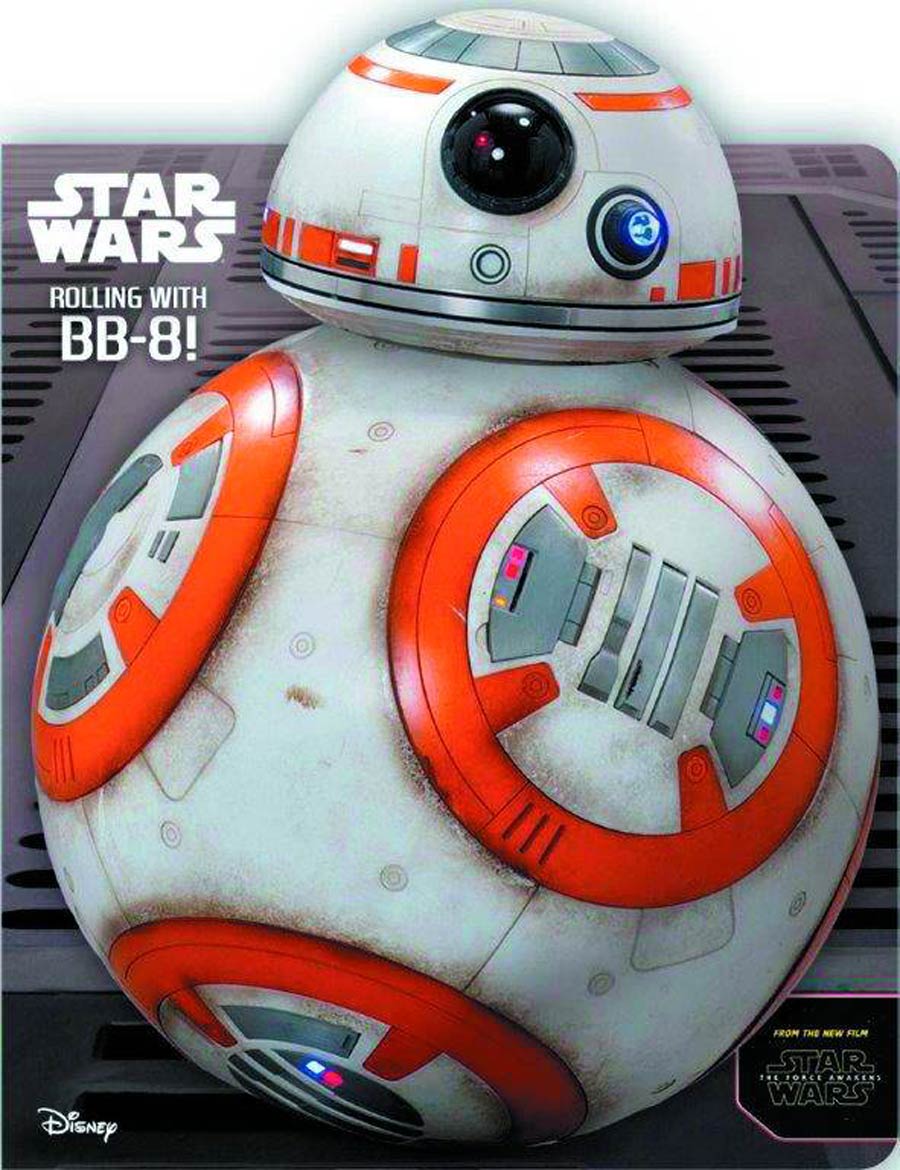 Star Wars Little Golden Book Rolling With BB-8 Board Book HC