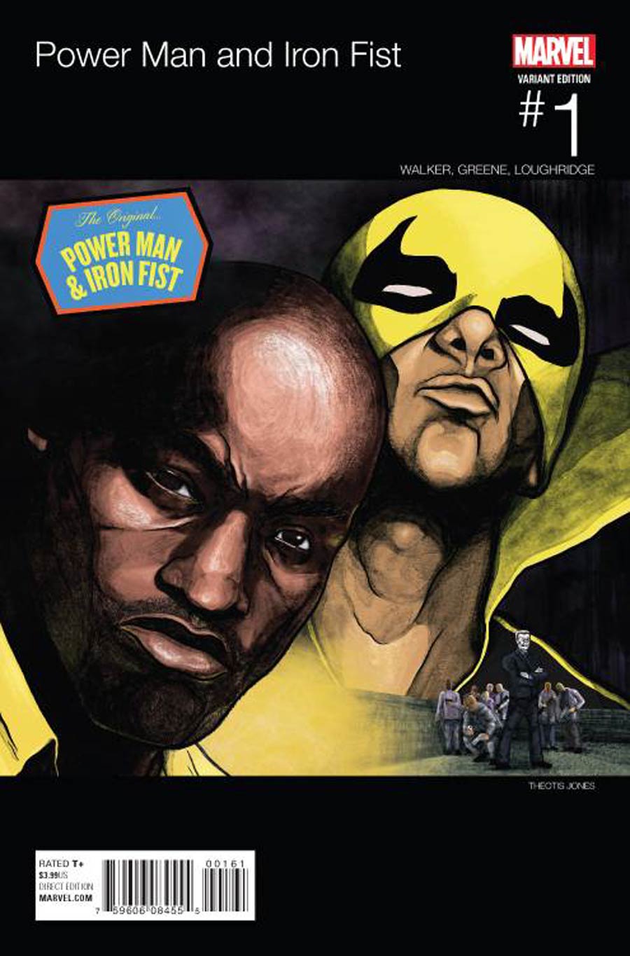 Power Man And Iron Fist Vol 3 #1 Cover B Variant Theotis Jones Marvel Hip-Hop Cover