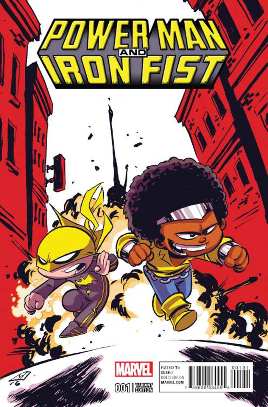 Power Man And Iron Fist Vol 3 #1 Cover C Variant Skottie Young Baby Cover
