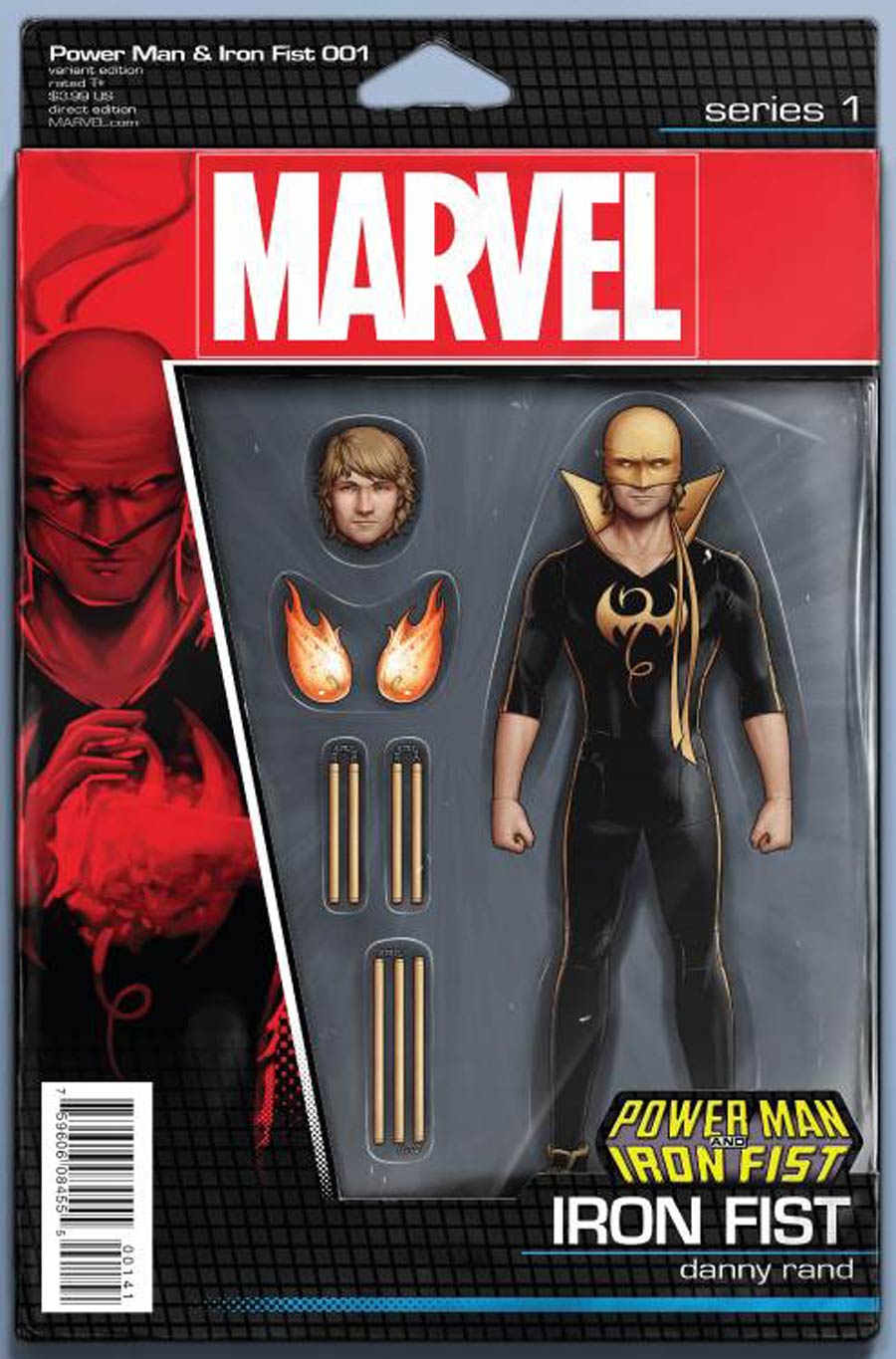 Power Man And Iron Fist Vol 3 #1 Cover D Variant John Tyler Christopher Iron Fist Action Figure Cover