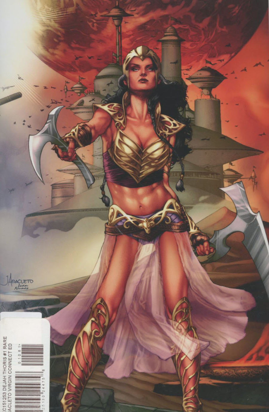 Dejah Thoris #1 Cover K Rare Jay Anacleto Virgin Connecting Cover