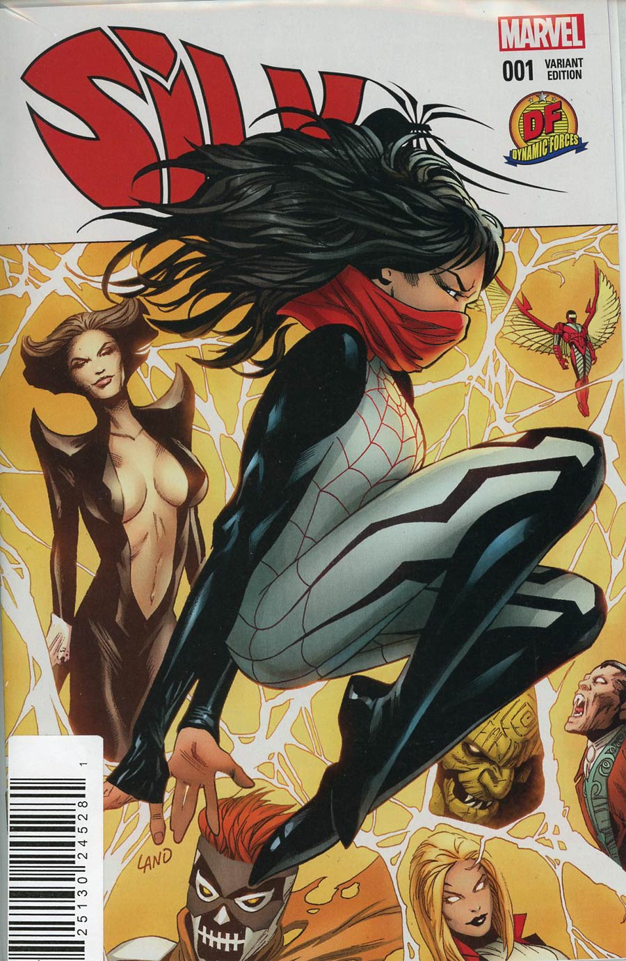 Silk Vol 2 #1 Cover D DF Exclusive Greg Land Connecting Variant Cover