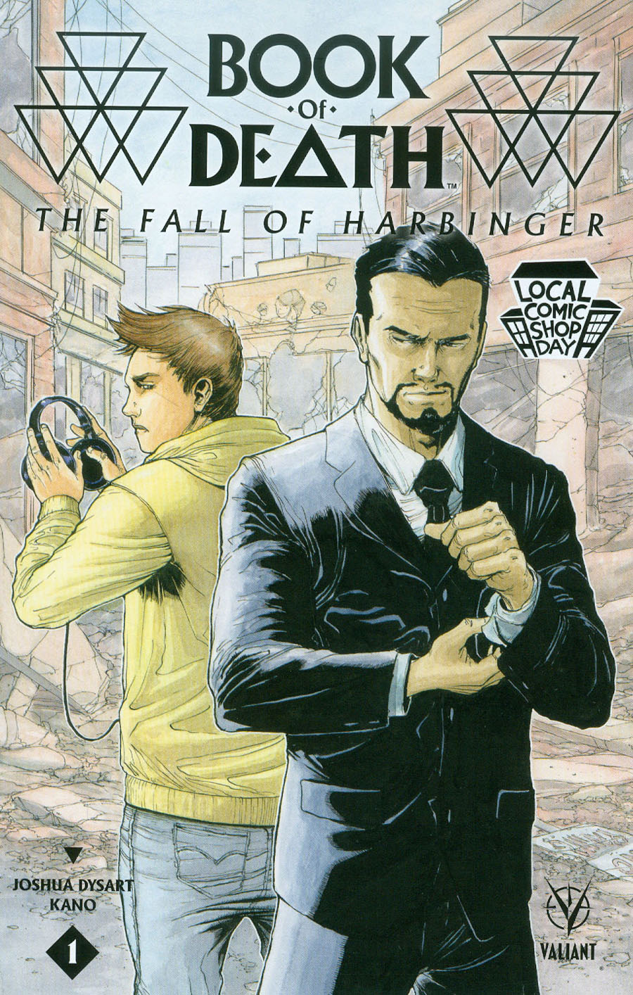 LCSD 2015 Book Of Death Fall Of Harbinger #1