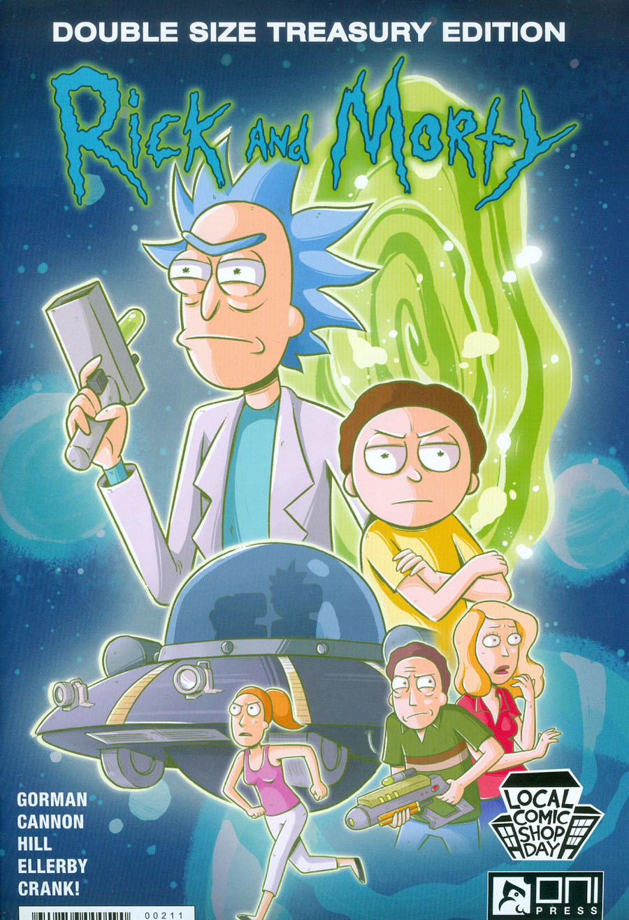 LCSD 2015 Rick And Morty Treasury Edition