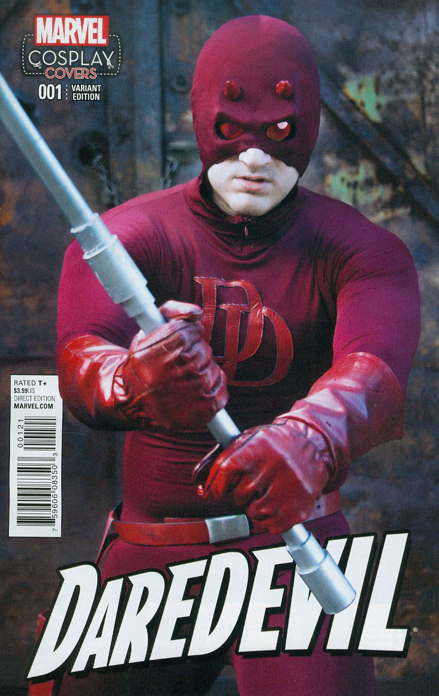 Daredevil Vol 5 #1 Cover D Incentive Cosplay Variant Cover