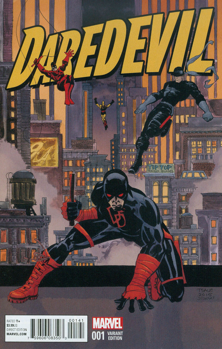 Daredevil Vol 5 #1 Cover F Incentive Tim Sale Variant Cover