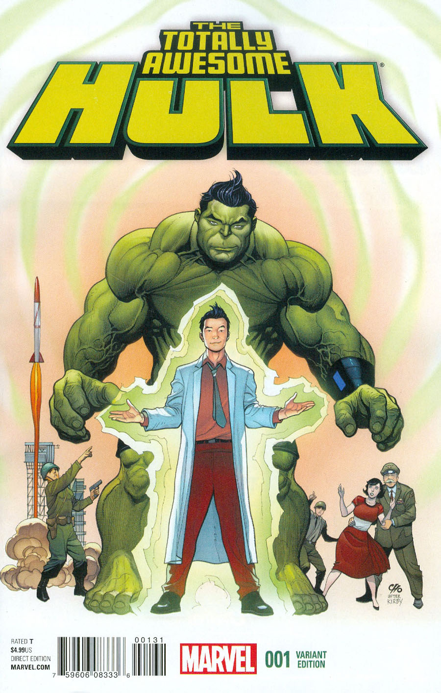 Totally Awesome Hulk #1 Cover E Incentive Frank Cho Variant Cover
