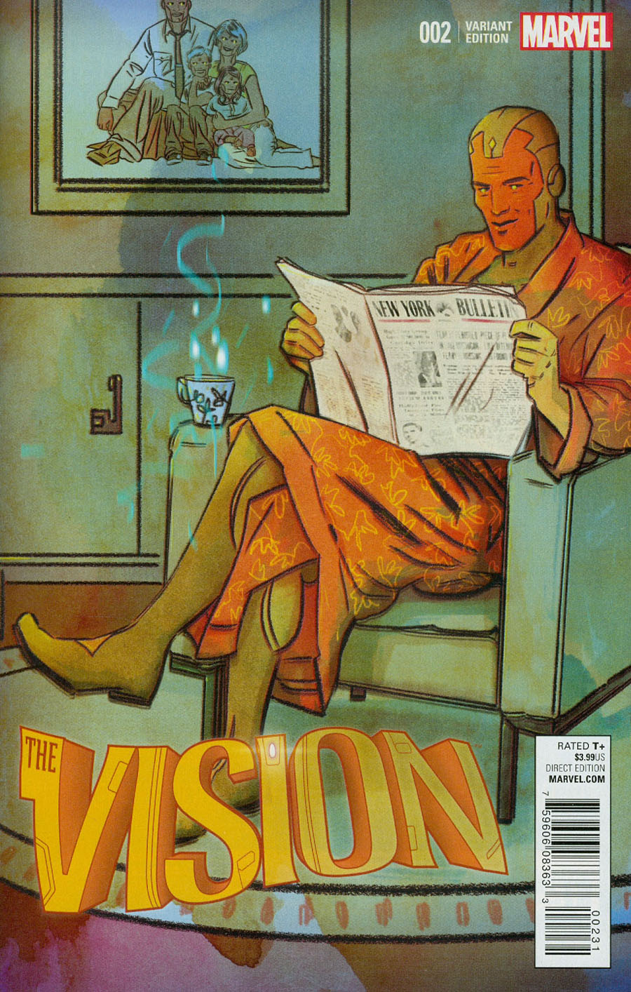 Vision Vol 2 #2 Cover C Incentive Tula Lotay Variant Cover