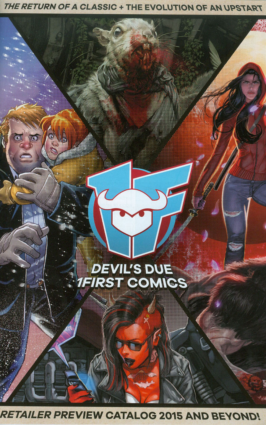 Devils Due 1First Comics Retailer Preview Catalogue 2015 And Beyond