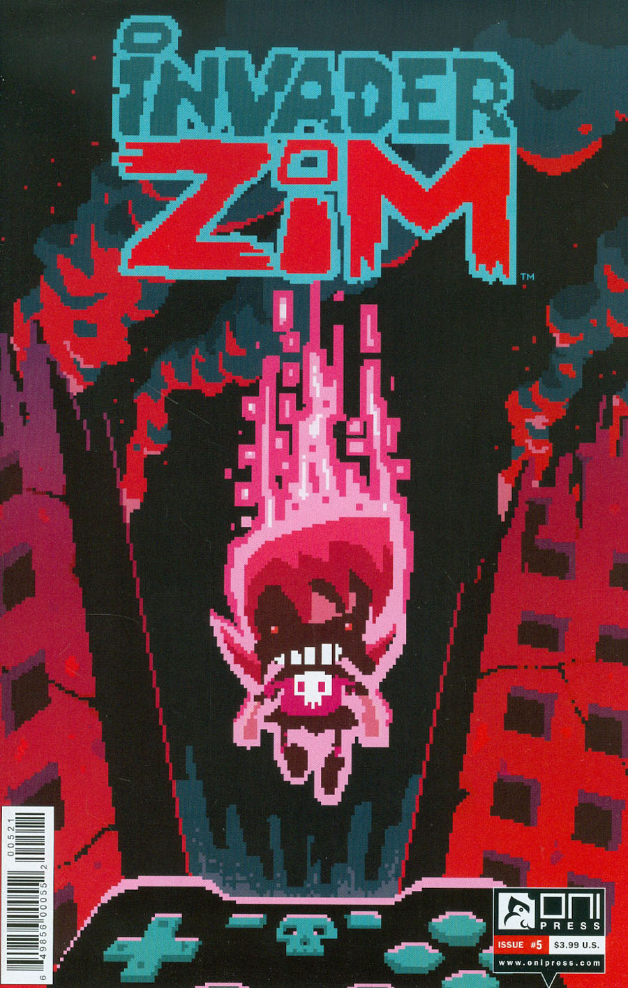 Invader Zim #5 Cover B Variant Jhonen Vasquez Cover