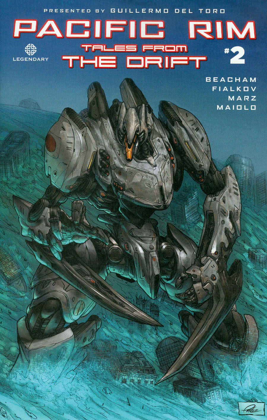 Pacific Rim Tales From The Drift #2 Cover B Incentive Pat Lee Variant Cover
