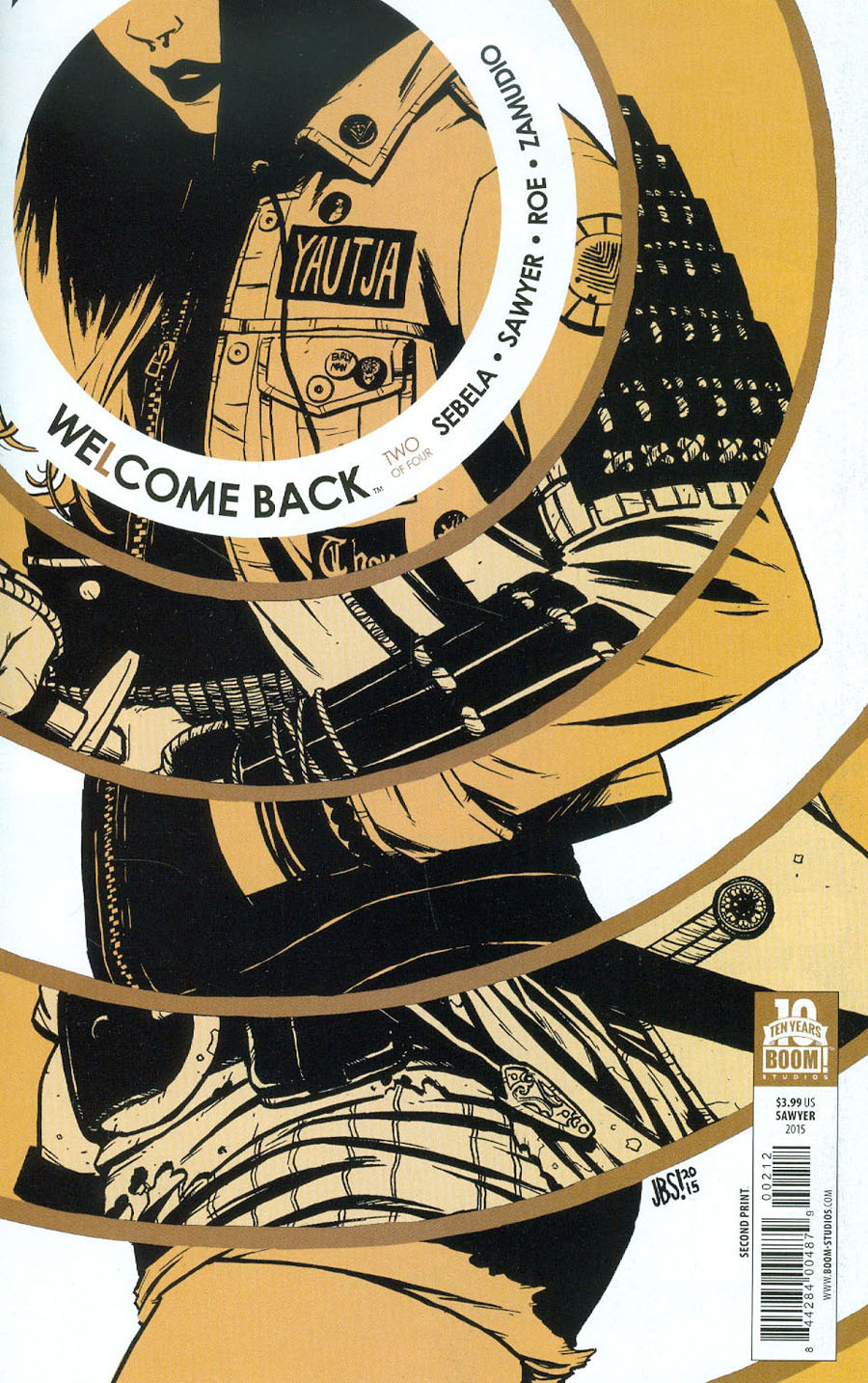 Welcome Back #2 Cover B 2nd Ptg Jonathan Brandon Sawyer Variant Cover