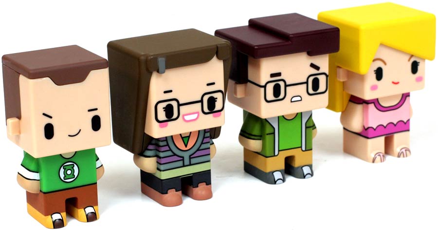 Pixel Big Bang Theory Figure 4-Pack Set 001