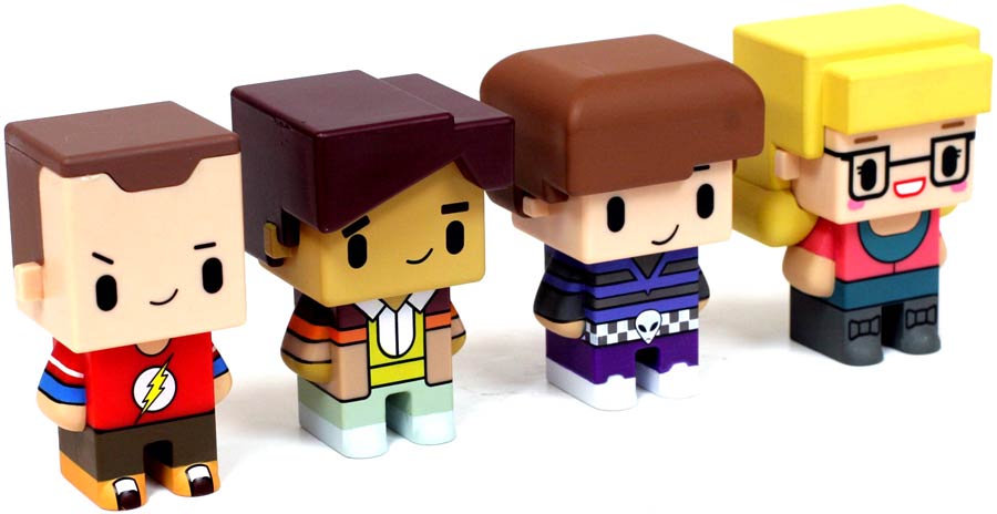 Pixel Big Bang Theory Figure 4-Pack Set 002
