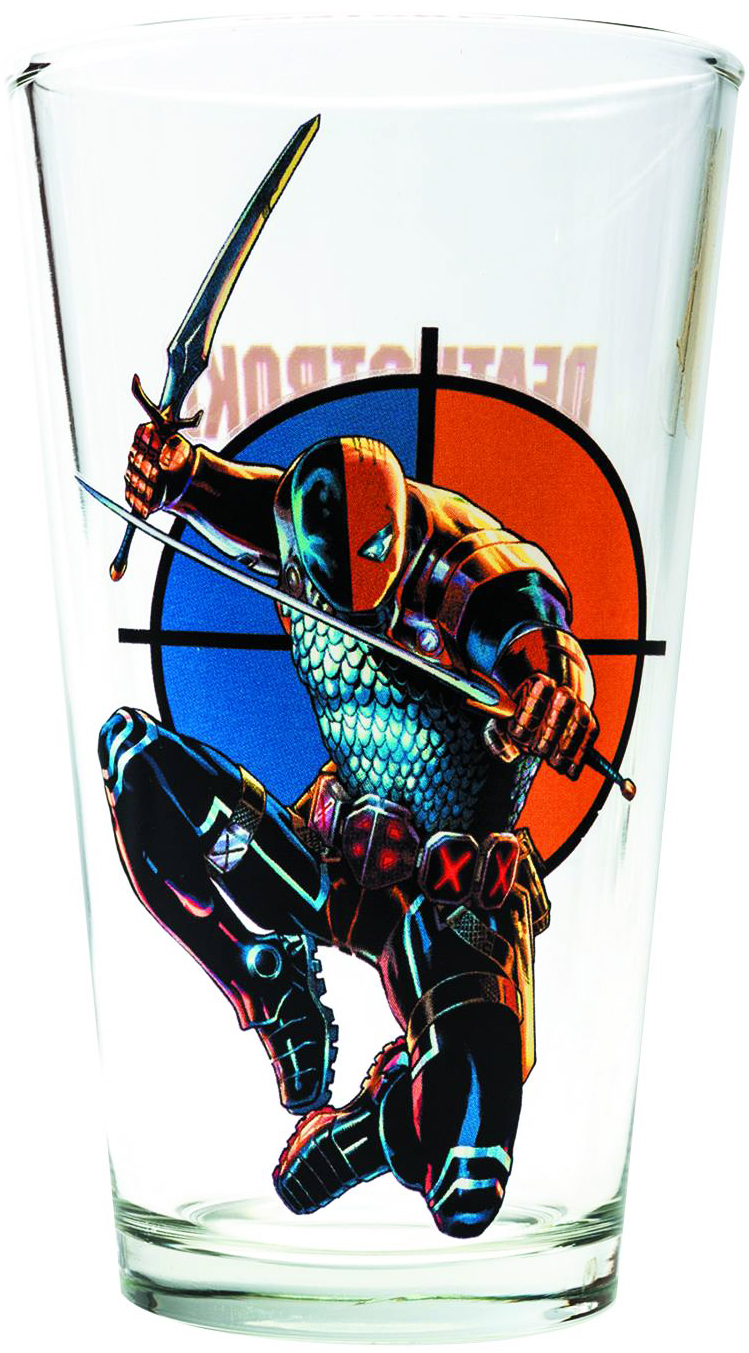 Toon Tumblers Deathstroke Pint Glass