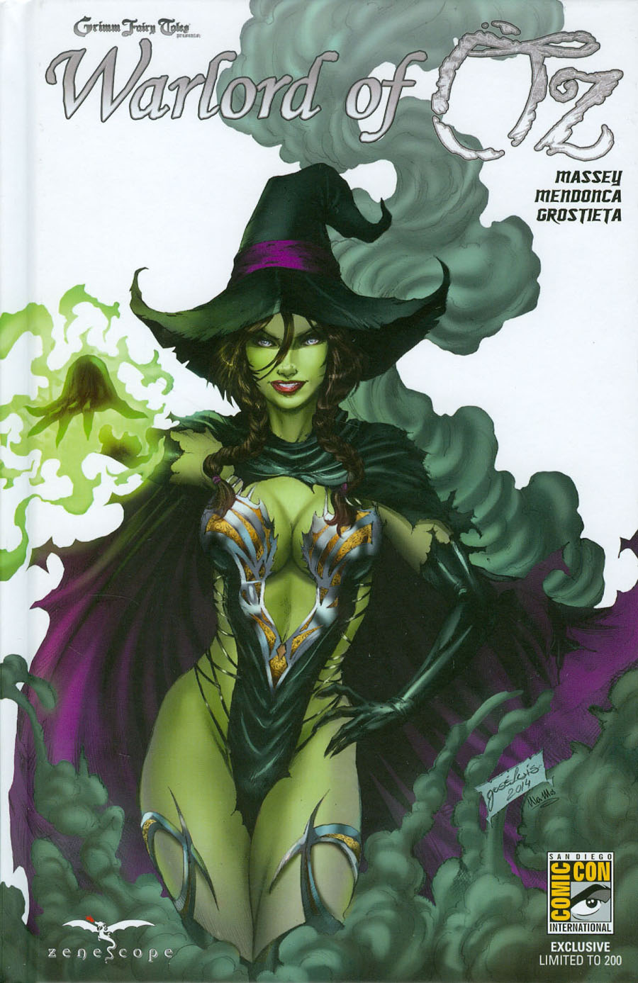 Grimm Fairy Tales Presents Warlord Of Oz HC SDCC Exclusive Jose Luis Variant Cover