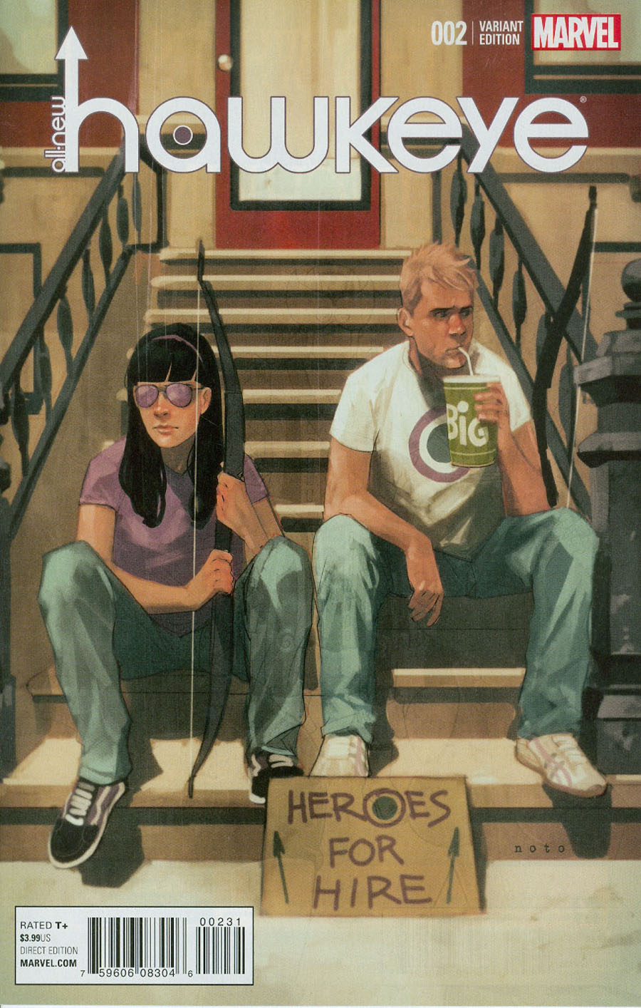 All-New Hawkeye Vol 2 #2 Cover C Incentive Phil Noto Variant Cover