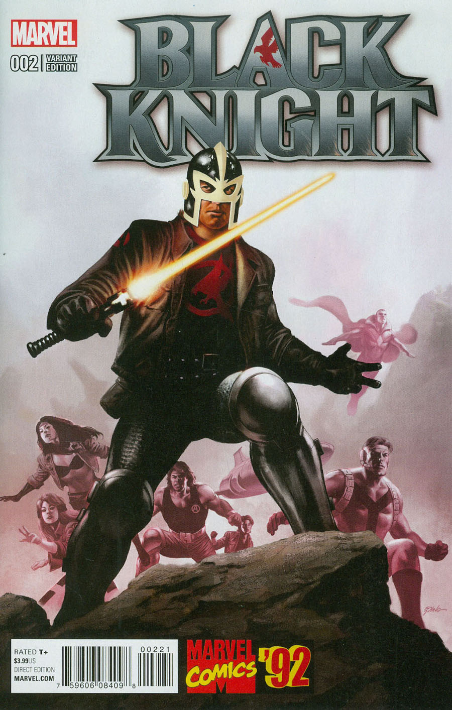 Black Knight Vol 4 #2 Cover B Incentive Steve Epting Marvel 92 Variant Cover