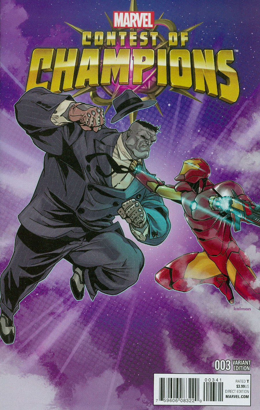 Contest Of Champions Vol 3 #3 Cover E Incentive Kalman Andrasofszky Variant Cover