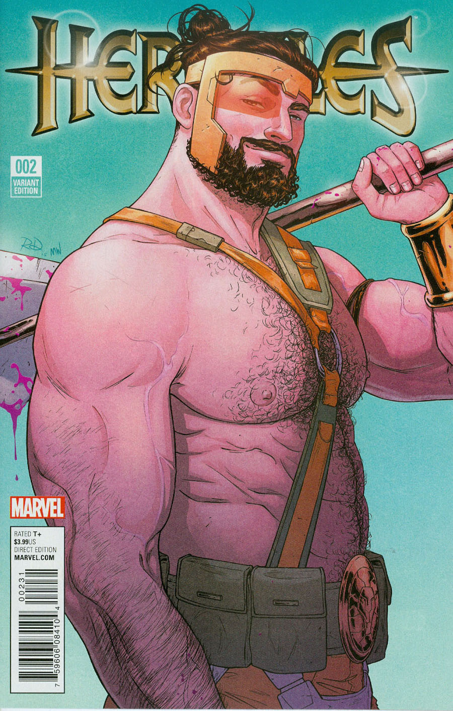 Hercules Vol 4 #2 Cover C Incentive Russell Dauterman Variant Cover