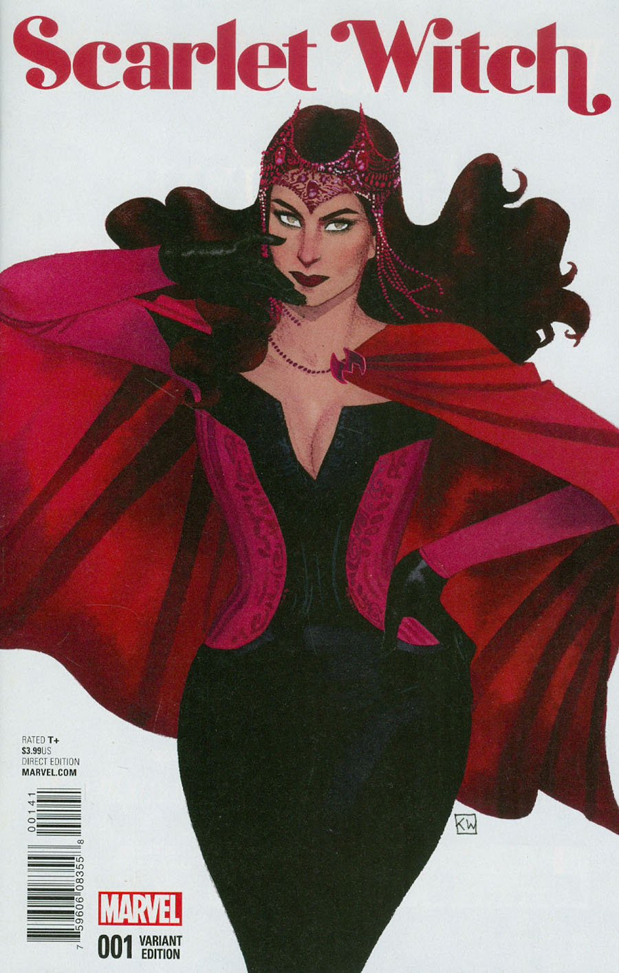 Scarlet Witch Vol 2 #1 Cover D Incentive Kevin Wada Variant Cover