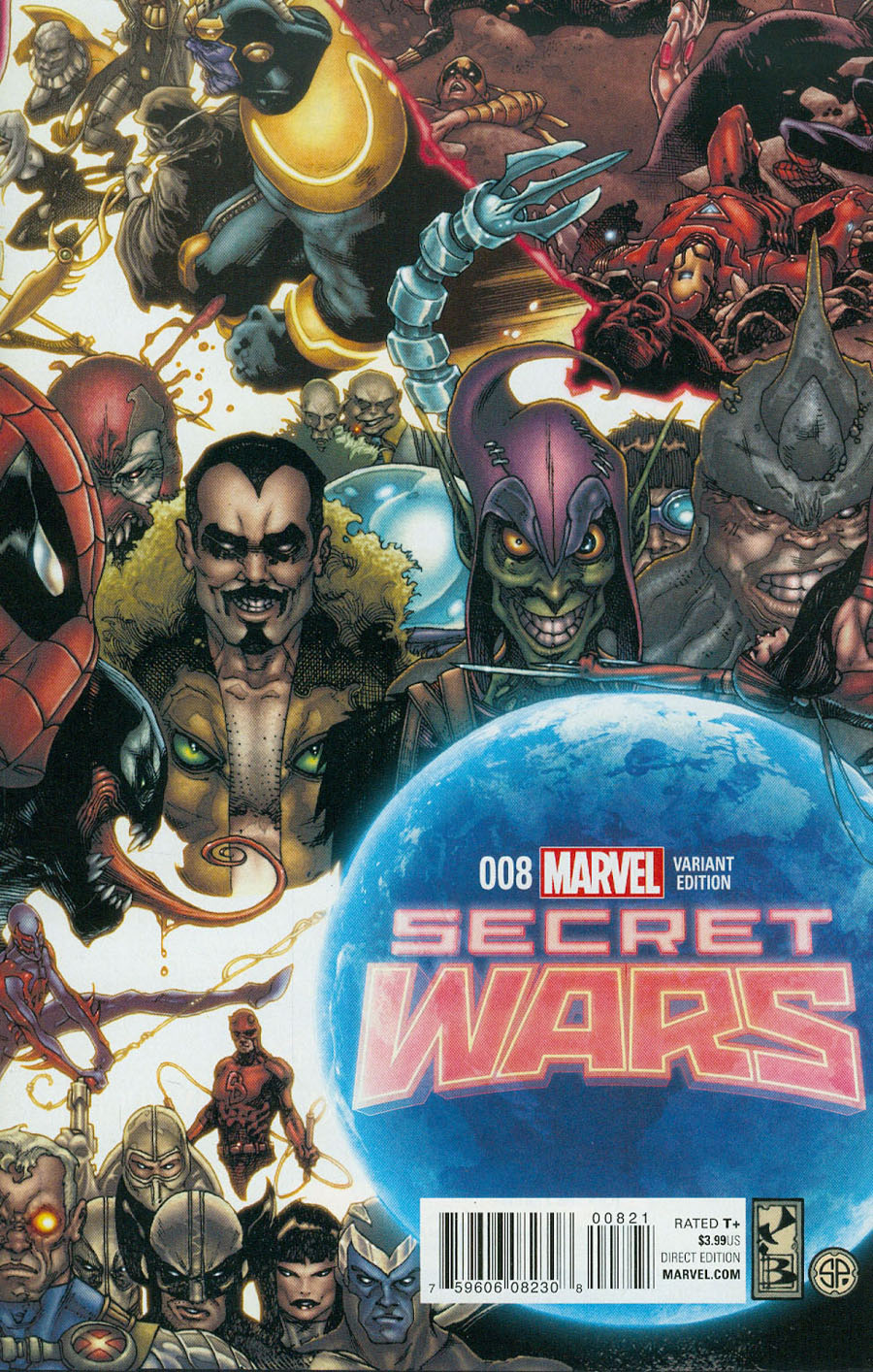 Secret Wars #8 Cover F Incentive Simone Bianchi Connecting Variant Cover
