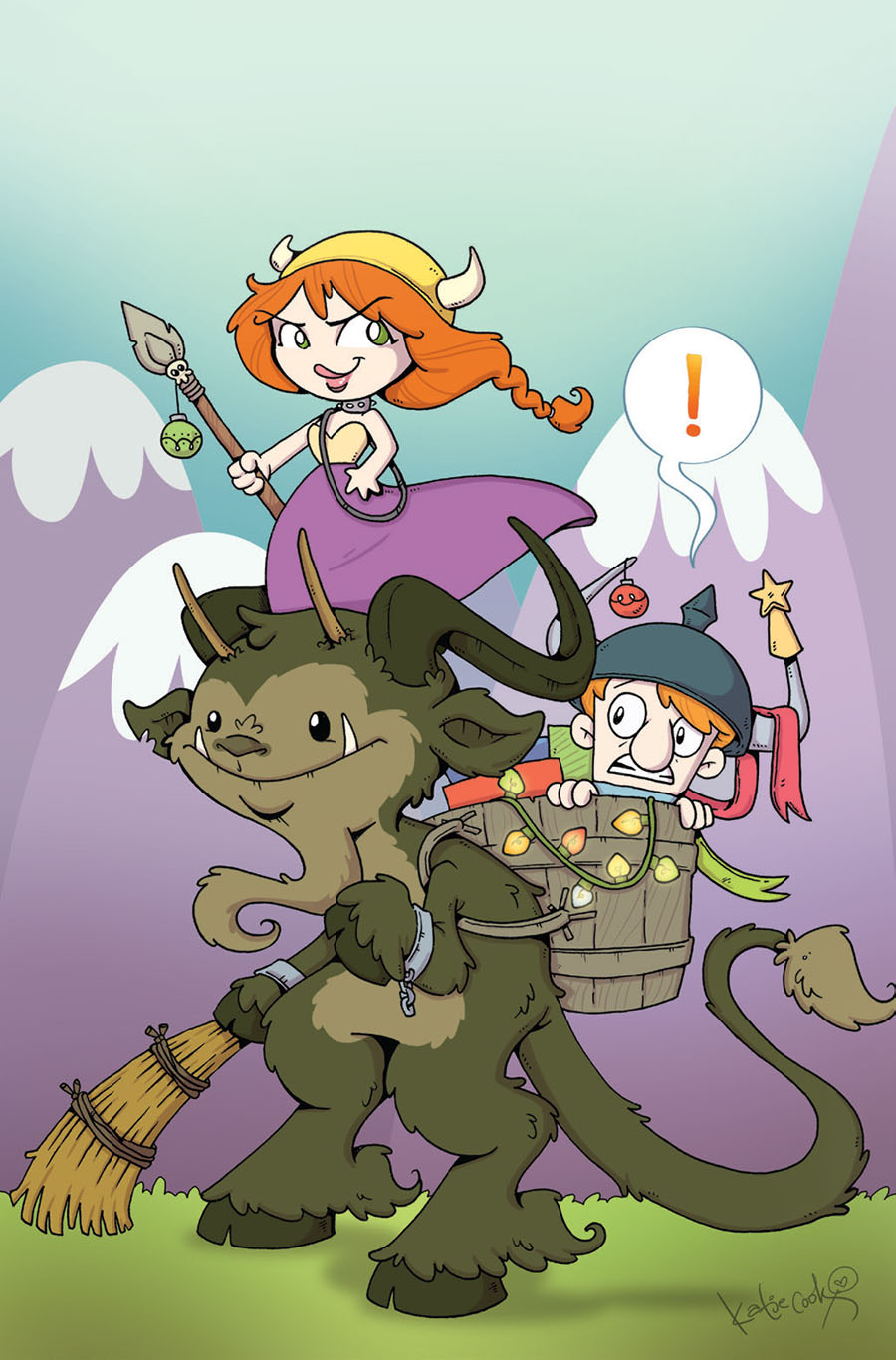 Munchkin Deck The Dungeons #1 Cover B Incentive Katie Cook Virgin Variant Cover
