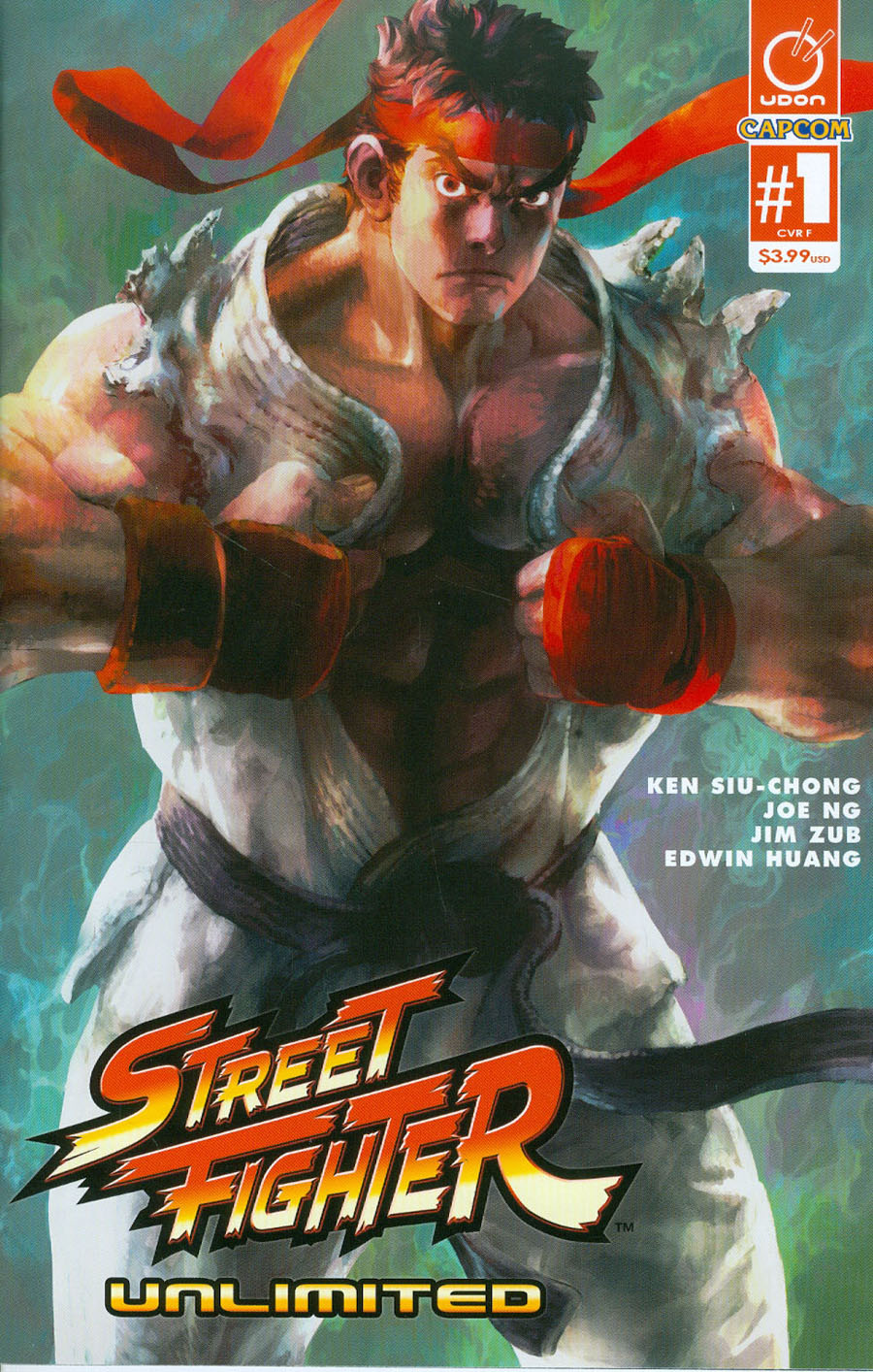 Street Fighter Unlimited #1 Cover F Incentive Bengus Variant Cover