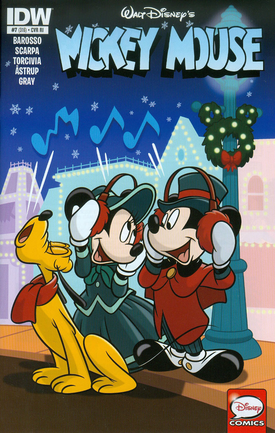 Mickey Mouse Vol 2 #7 Cover C Incentive John Loter Variant Cover