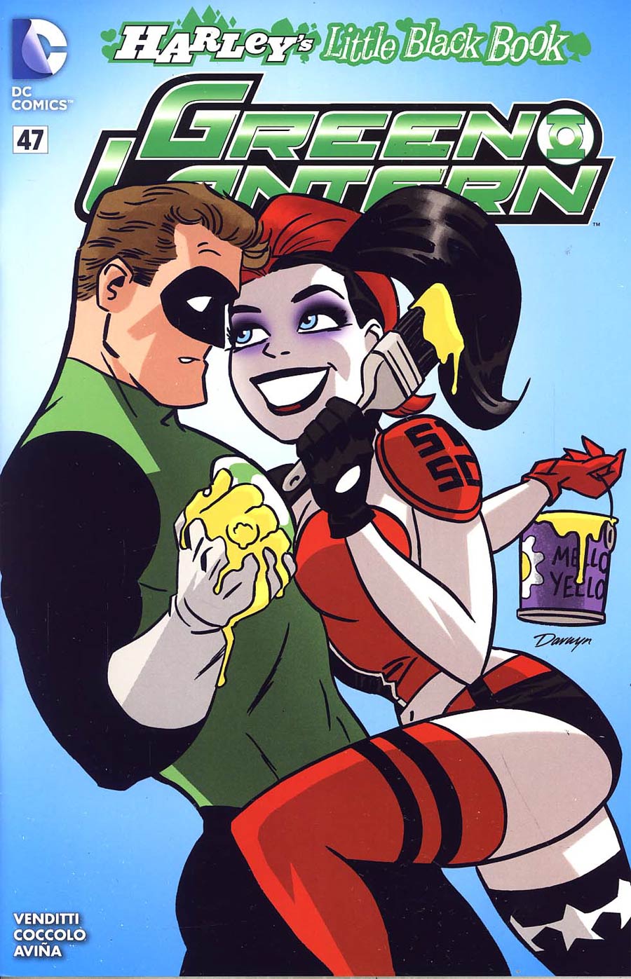 Green Lantern Vol 5 #47 Cover C Variant Darwyn Cooke Harley Quinn Cover Without Polybag Color