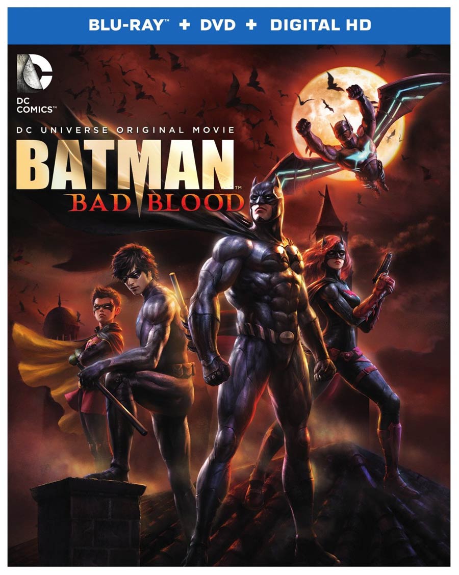 Batman Bad Blood Combo Blu-ray DVD