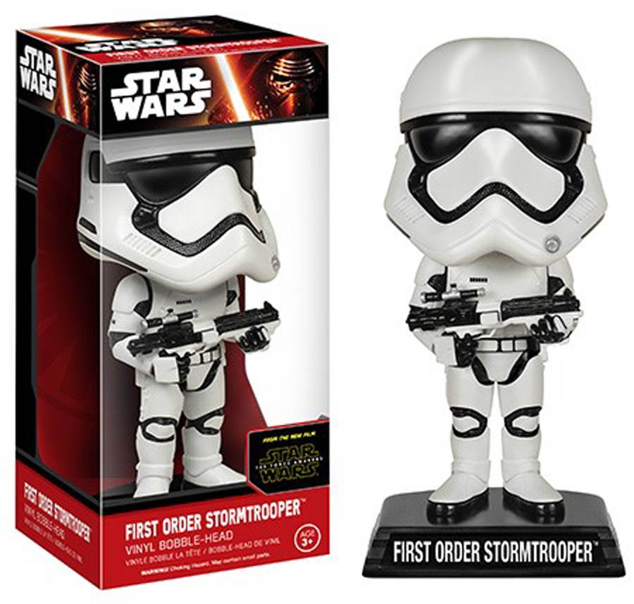 Star Wars Episode VII The Force Awakens First Order Stormtrooper Wacky Wobbler